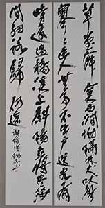 第67回滋賀県美術展覧会(書の部)特選「謝縉詩」
