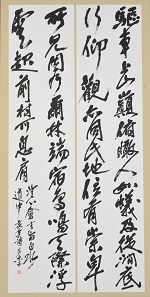 第68回滋賀県美術展覧会(書の部)特選「袁年詩」