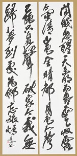 第69回滋賀県美術展覧会(書の部)特選「閑眠」