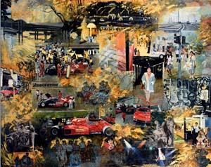 第71回滋賀県美術展覧会(平面の部)特選「PHOTO MEMORIES Ⅶ」