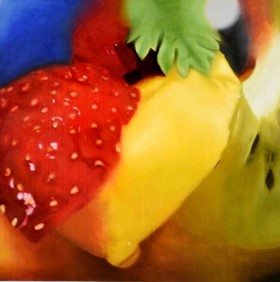 第72回滋賀県美術展覧会(平面の部)特選「DeliciousⅢ」